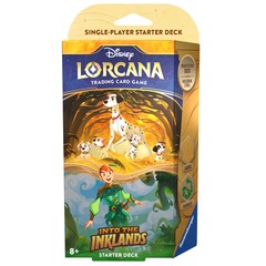 Disney Lorcana TCG: Into the Inklands Amber & Emerald Starter Deck